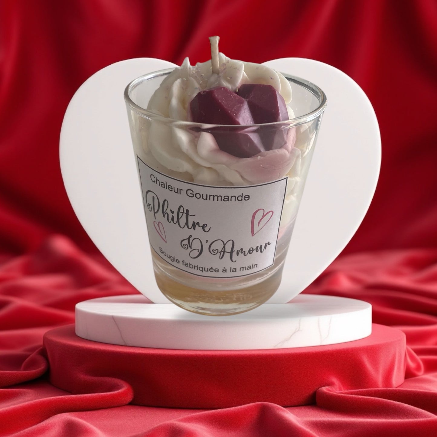 Bougie parfumée "philtre d'amour"
