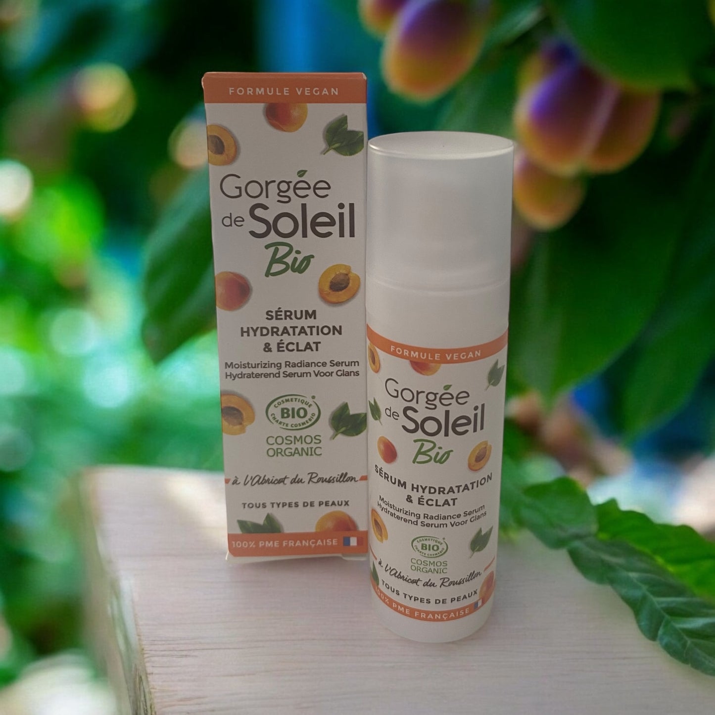 SÉRUM HYDRATATION ET ÉCLAT à l'abricot du roussillon 30ml