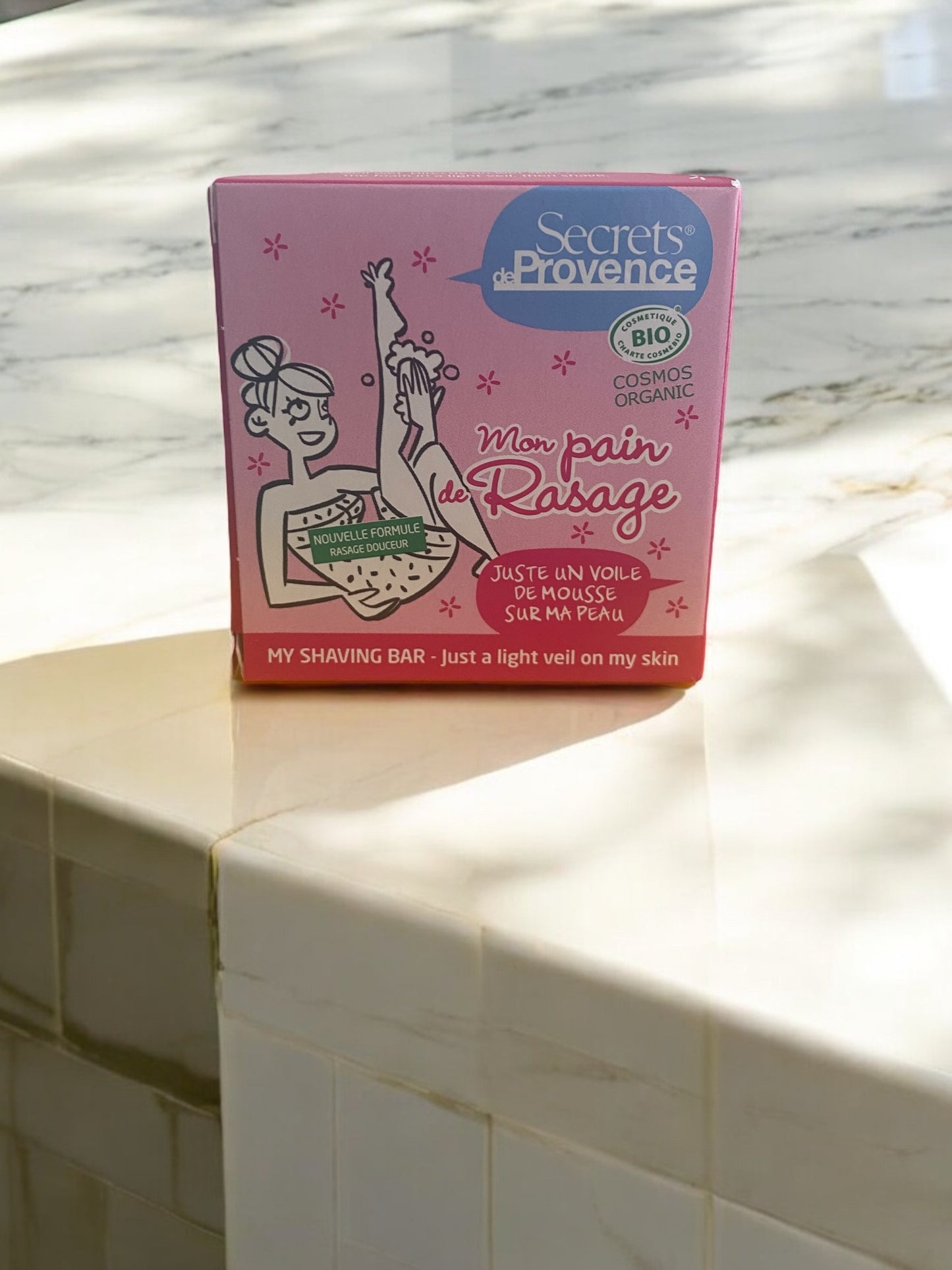 Mon Pain de rasage femme 90g secrets de provence