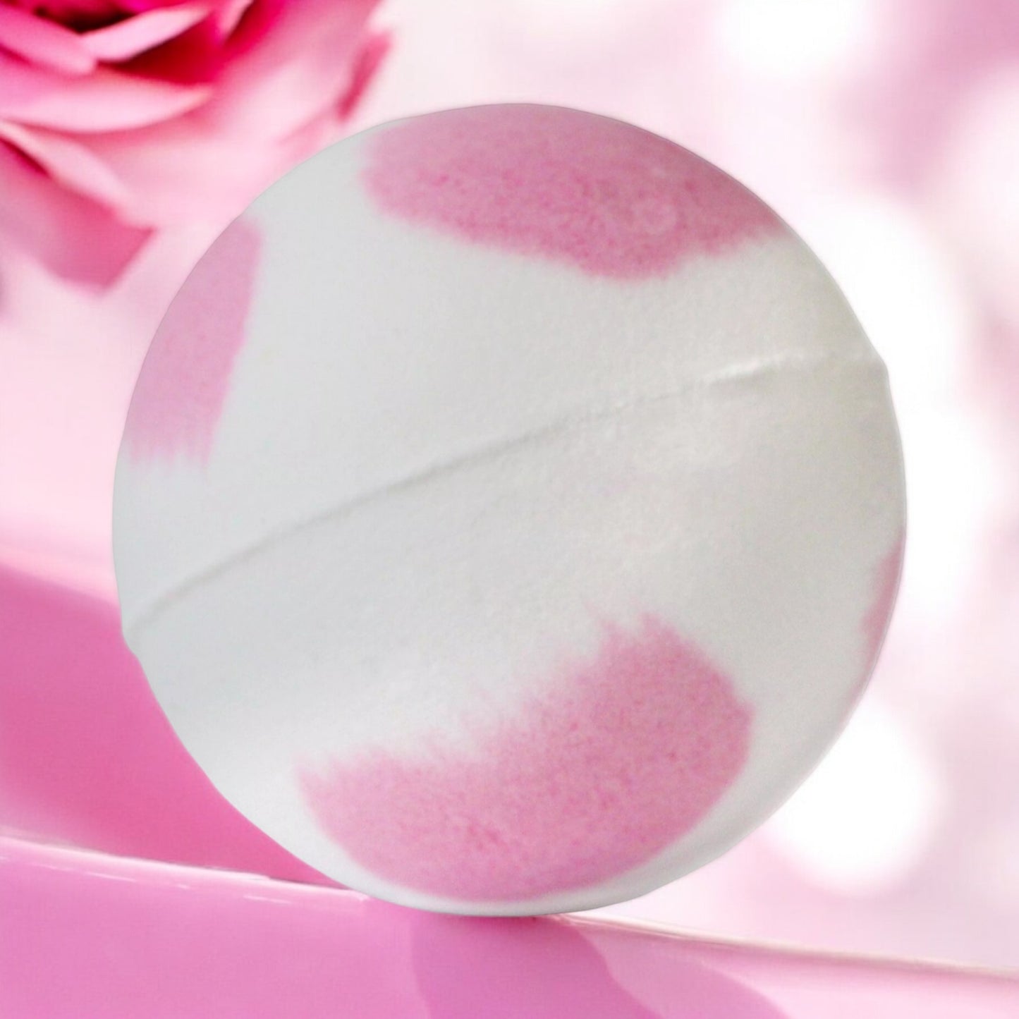 Bombe de bain senteur rose 120g