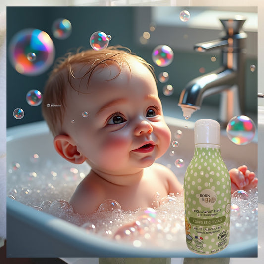 Gel lavant enfant/bébé 2 en 1 miel et calendula bio 300ml