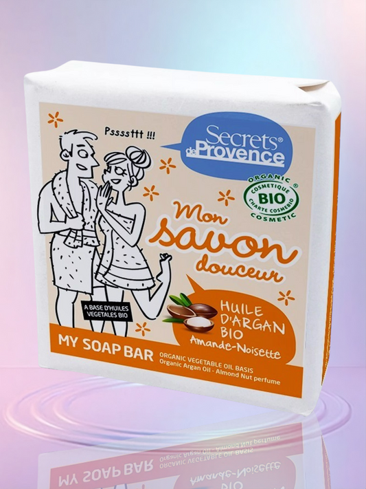 Mon savon douceur à l'huile d'argan bio 100g SECRETS DE PROVENCE