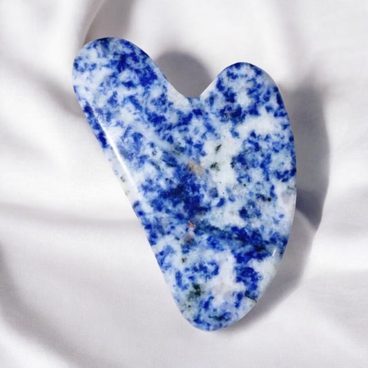 GUA SHA en Sodalite bleue