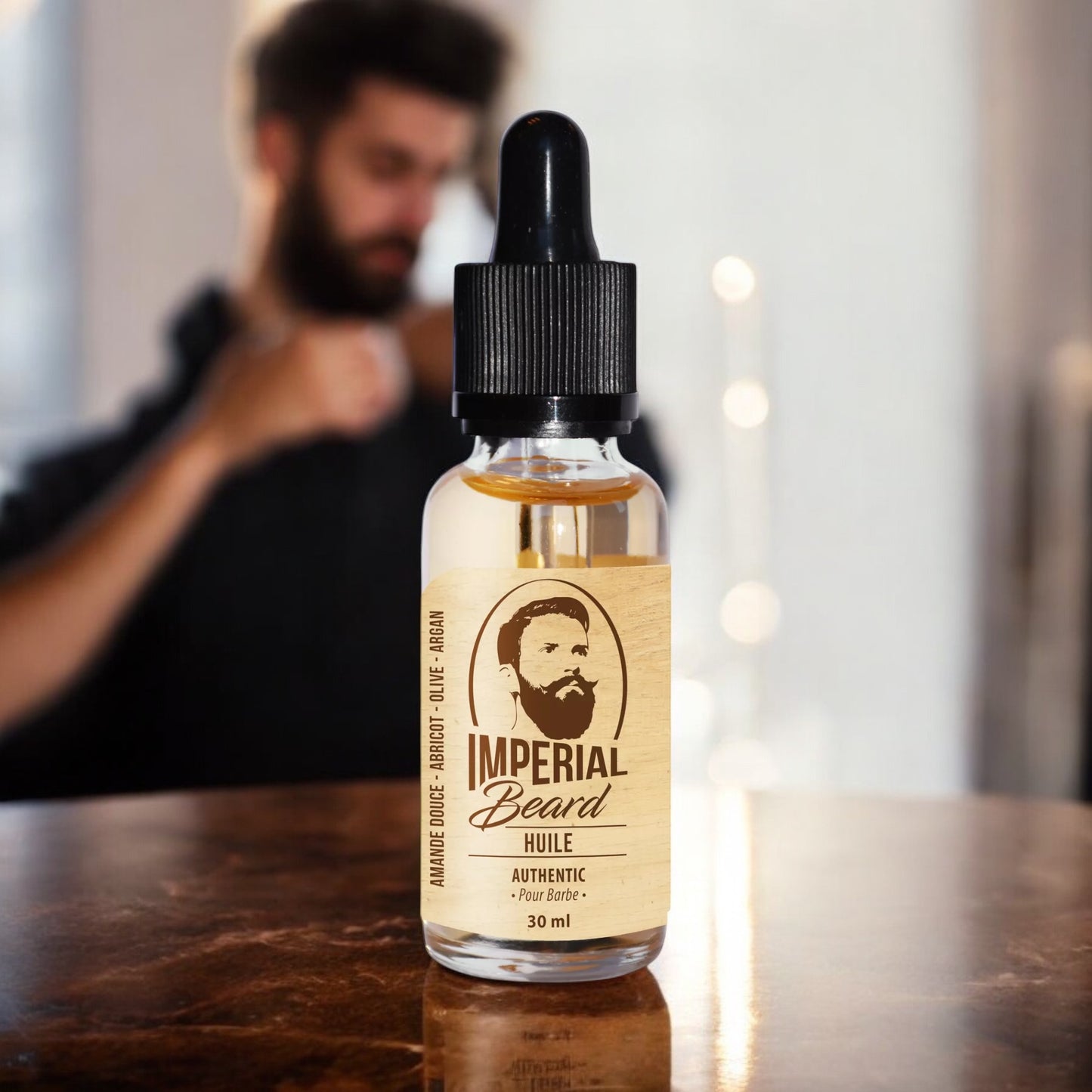 Huile authentic pour barbe 30ml "imperial beard"